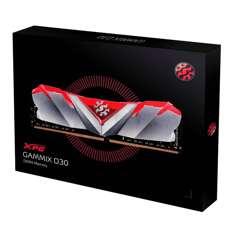 Memoria Adata Xpg Gammix D30 8gb Ddr4 3200mhz Red - Ax4u32008g16a-sr30