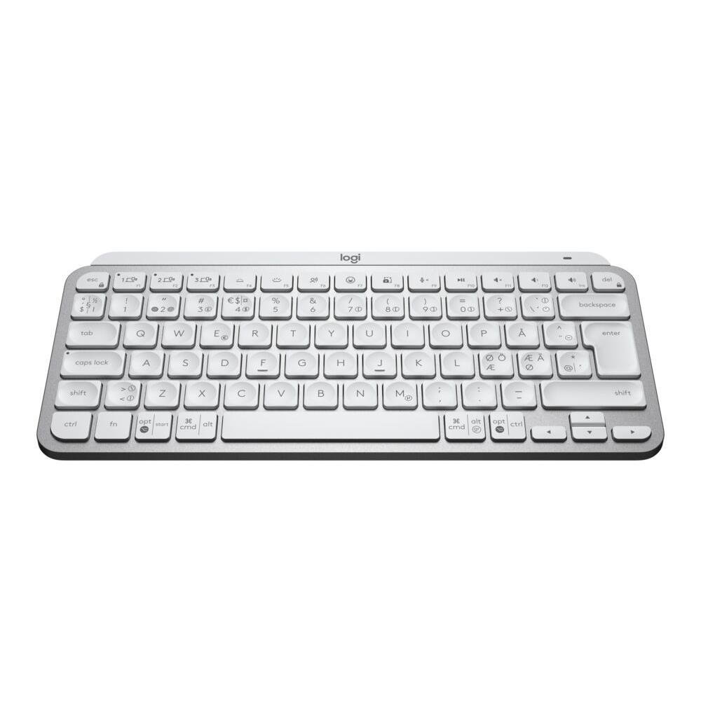 Teclado Sem Fio Multi-Dispositivo Logitech Mx Keys Mini Cinza - 920-010506