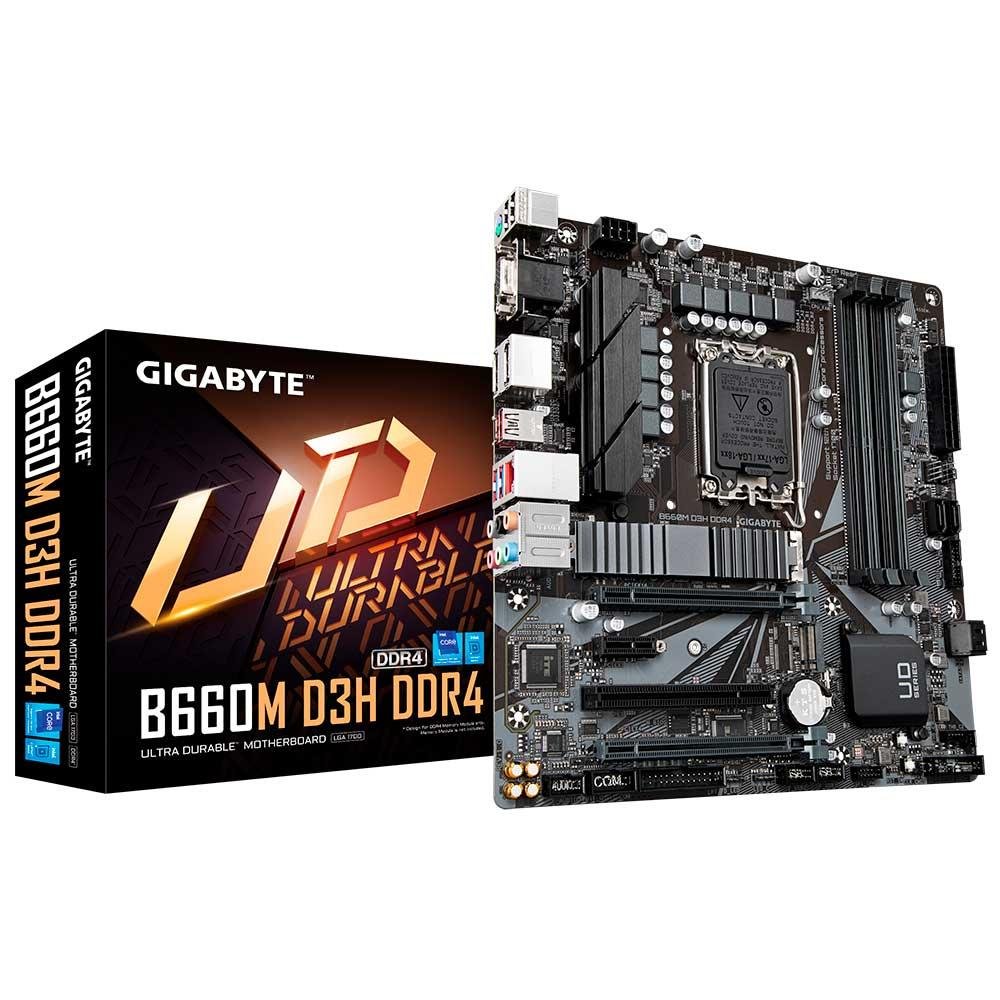 Placa Mae (intel) Gigabyte B660m D3h Ddr4 Lga1700 12° Geracao