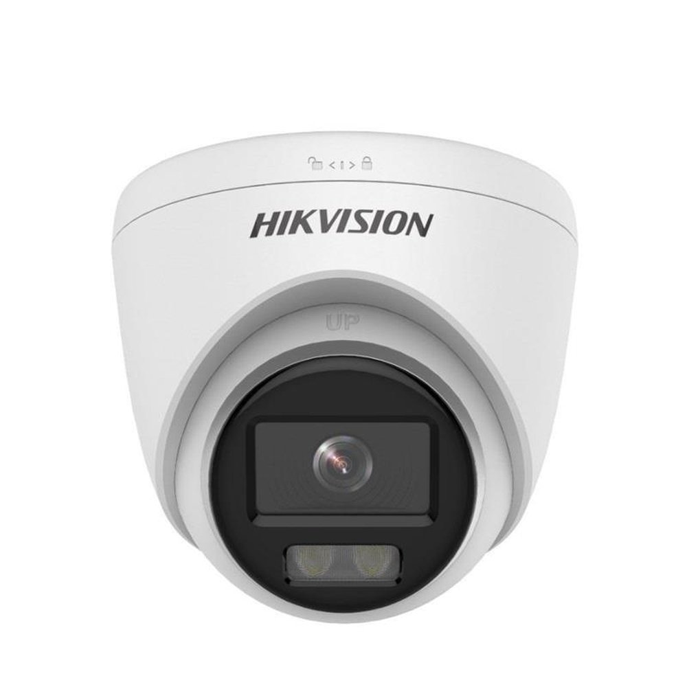 Camera An 4mp Dome Flex 2.8mm Metal 20m Colorvu Ip67 Microfone Embutido Wdr Ds-2ce70kf0t-pfs 2.8mm Hikvision