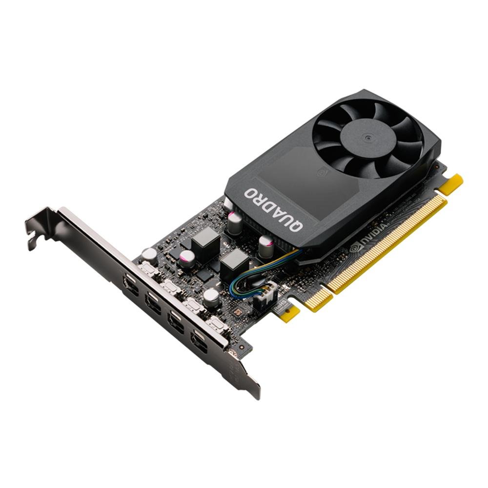 Placa De Video Pny Nvidia Quadro P620 2gb Gddr5 128bits Pci-e+4dp Mini Vcqp620v2-pb