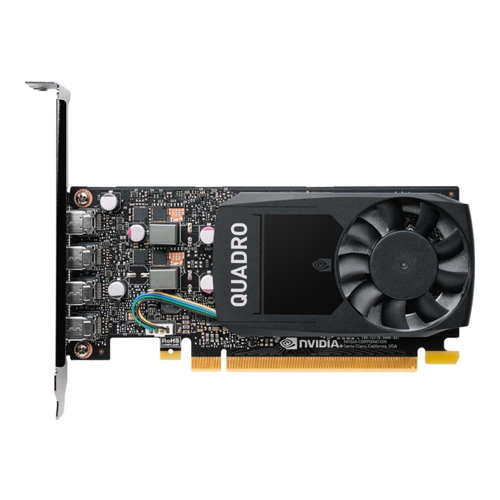 Placa De Video Pny Nvidia Quadro P620 2gb Gddr5 128bits Pci-e+4dp Mini Vcqp620v2-pb