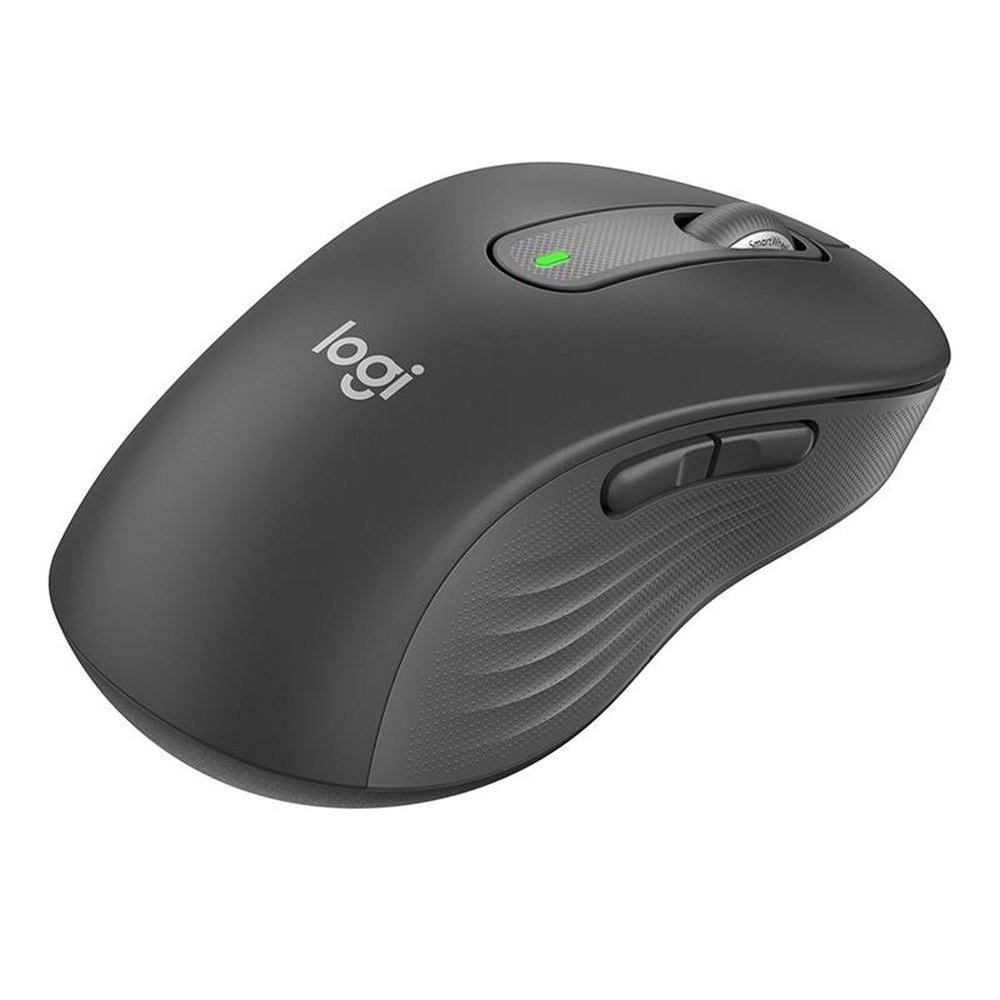 Mouse Sem Fio Logitech Signature M650 L Left - Grafite - 910-006234