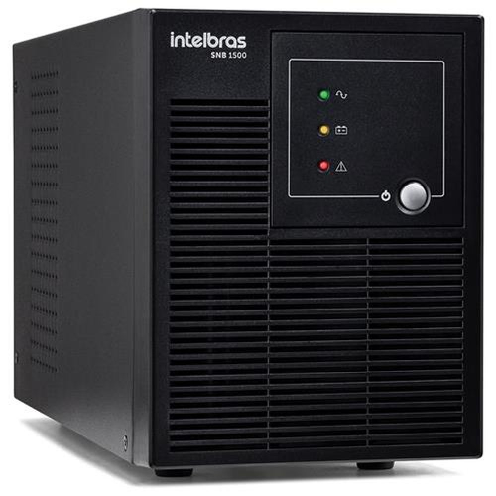Nobreak Senoidal Intelbras Snb 1500 Bi, 1500va, 1050w, Entrada: Bivolt Automatico, Saida: 120v - 4822014