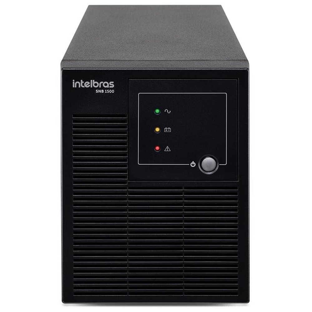 Nobreak Senoidal Intelbras Snb 1500 Bi, 1500va, 1050w, Entrada: Bivolt Automatico, Saida: 120v - 4822014