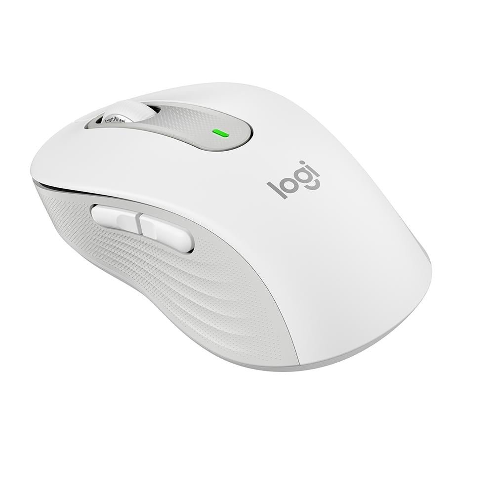 Mouse Sem Fio Logitech Signature M650 L - Branco - 910-006233