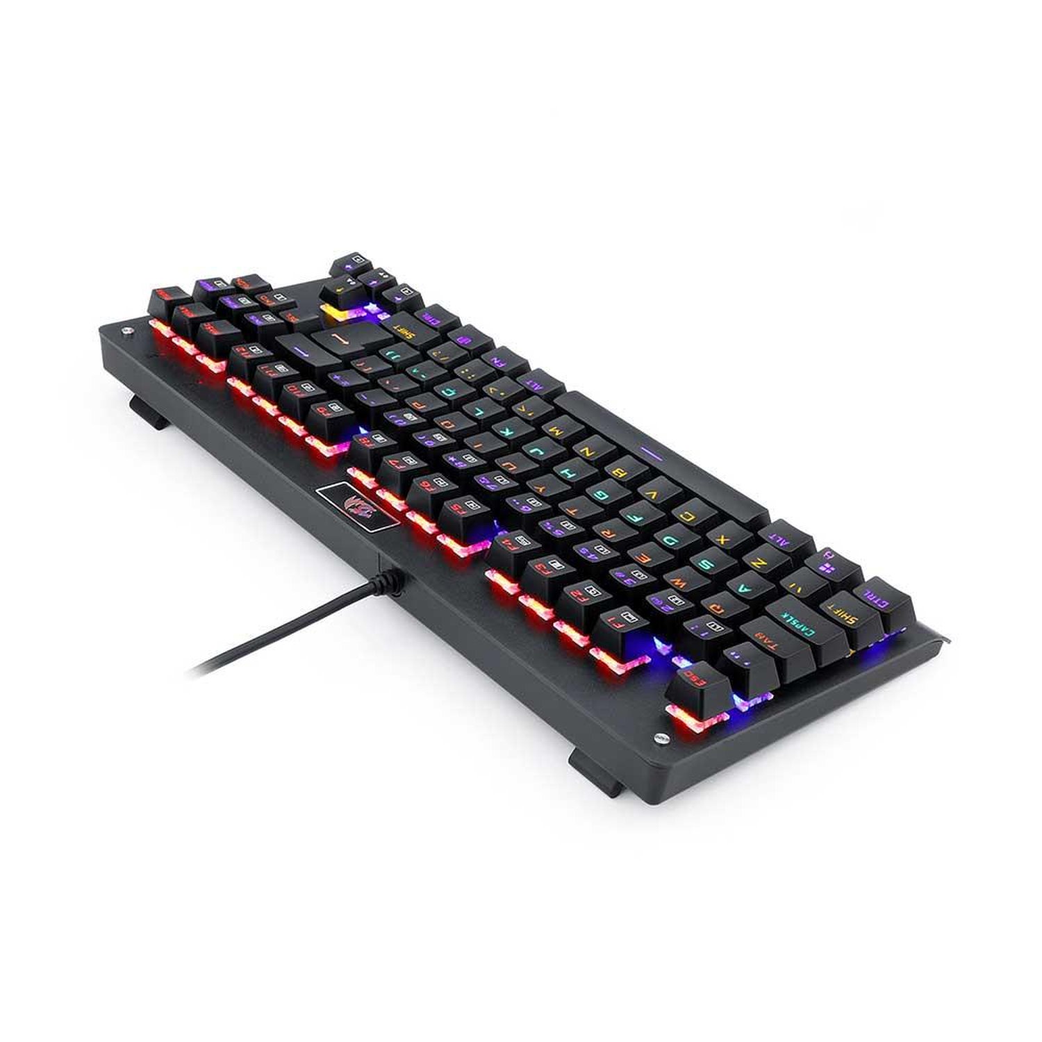 Teclado Mecanico Redragon Dark Avenger Preto Switch Brown - K568r