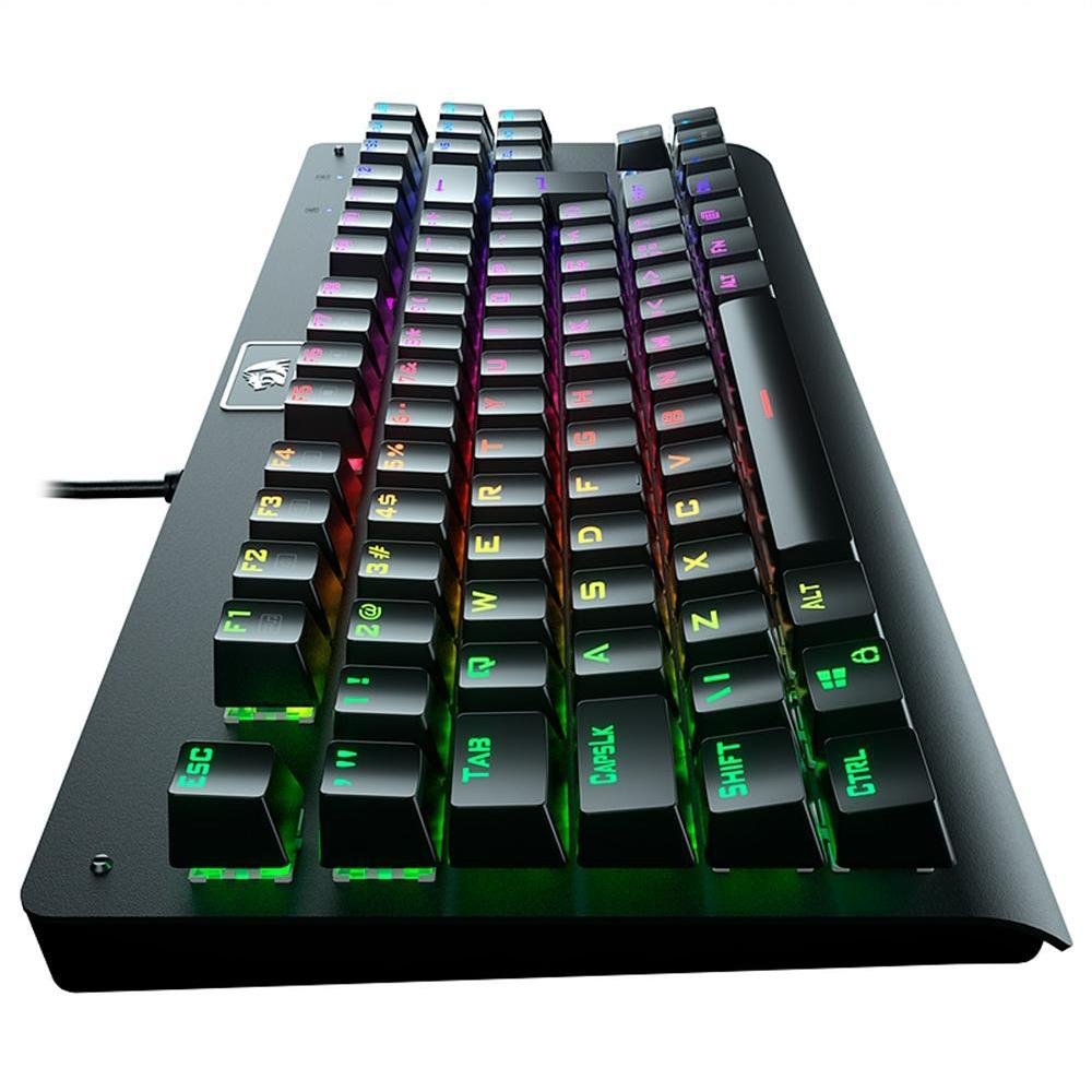 Teclado Mecanico Redragon Dark Avenger Preto Switch Brown - K568r