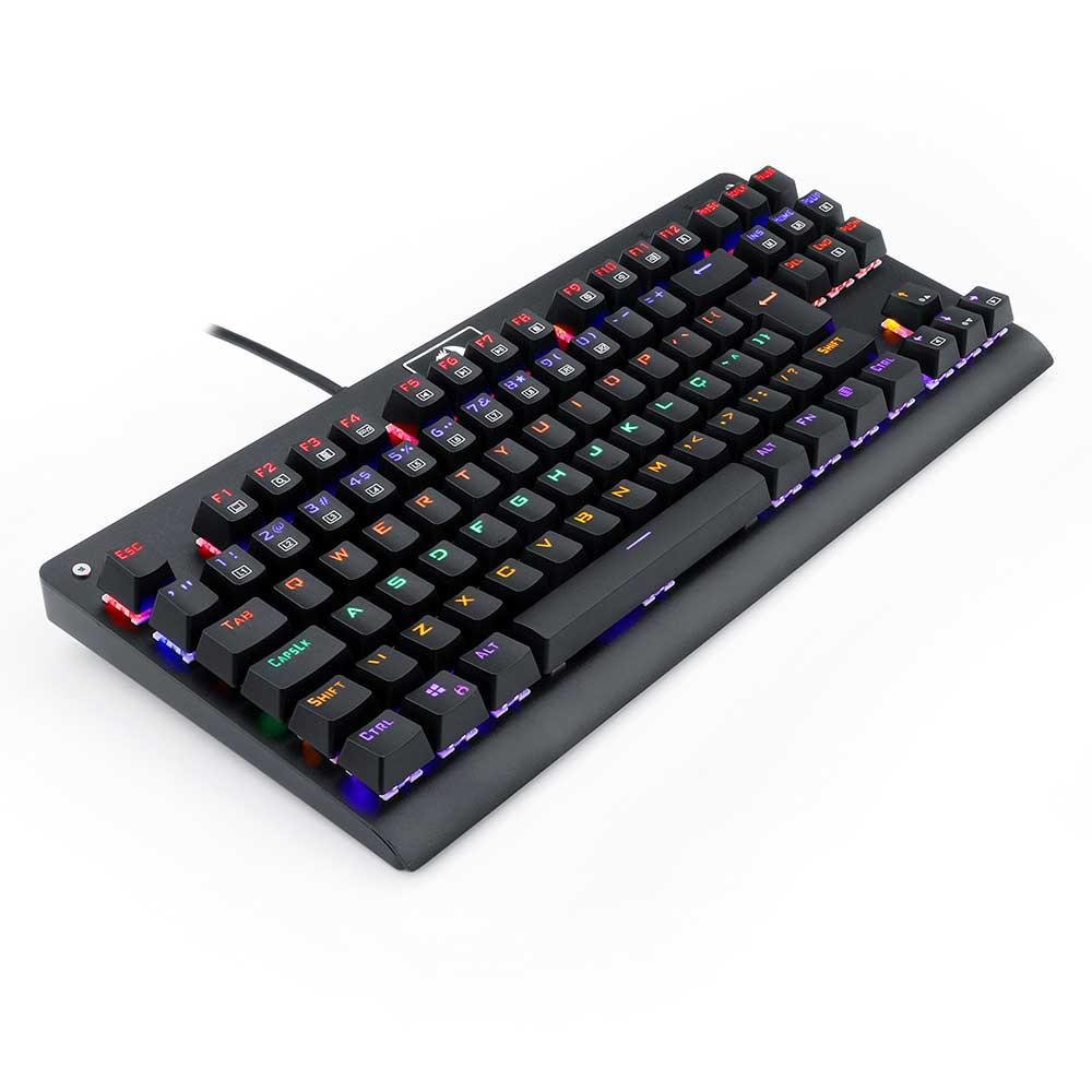 Teclado Mecanico Redragon Dark Avenger Preto Switch Blue - K568r