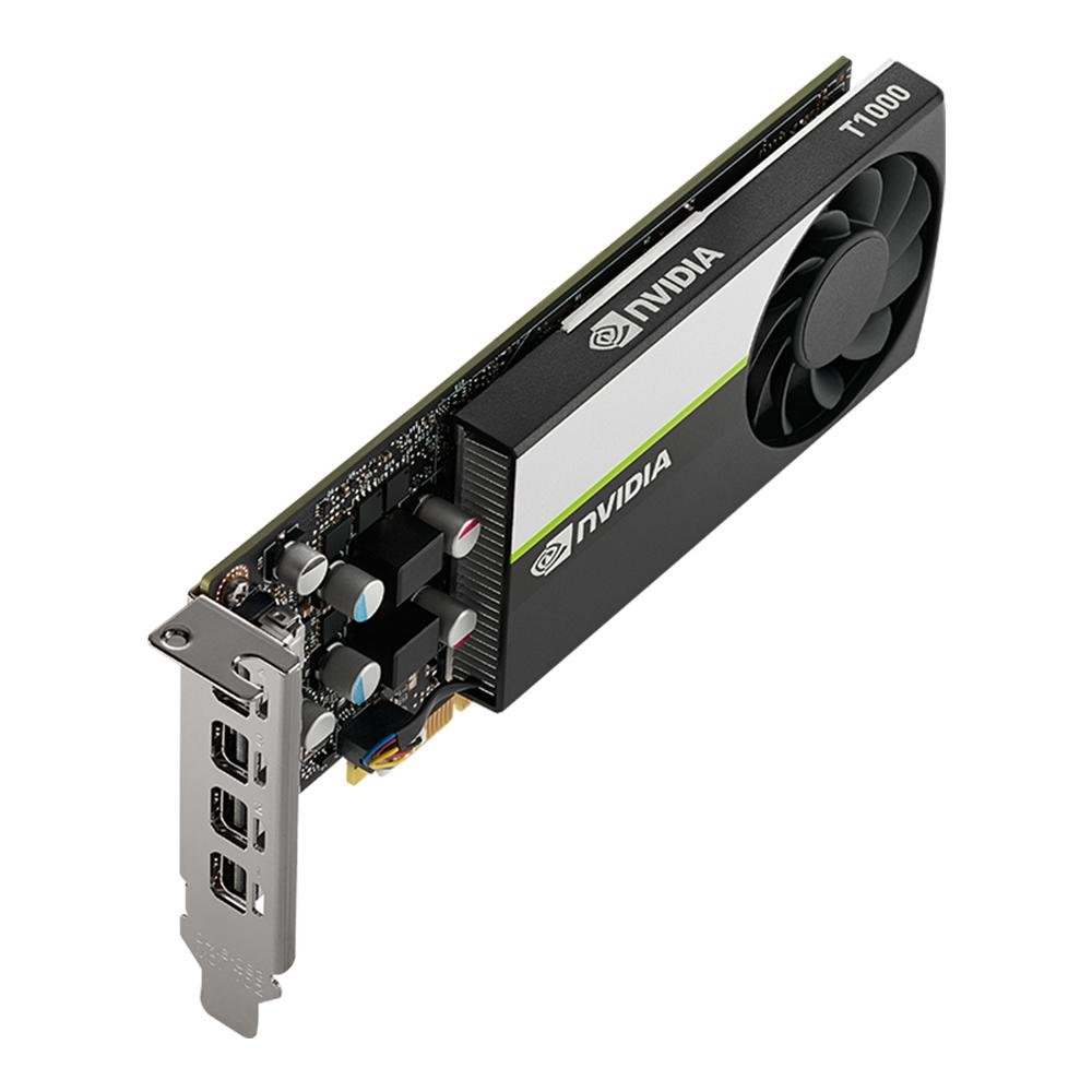 Placa De Video Pny Nvidia Quadro Turing T1000, 4gb, Gddr6, 128bits - Vcnt1000-pb