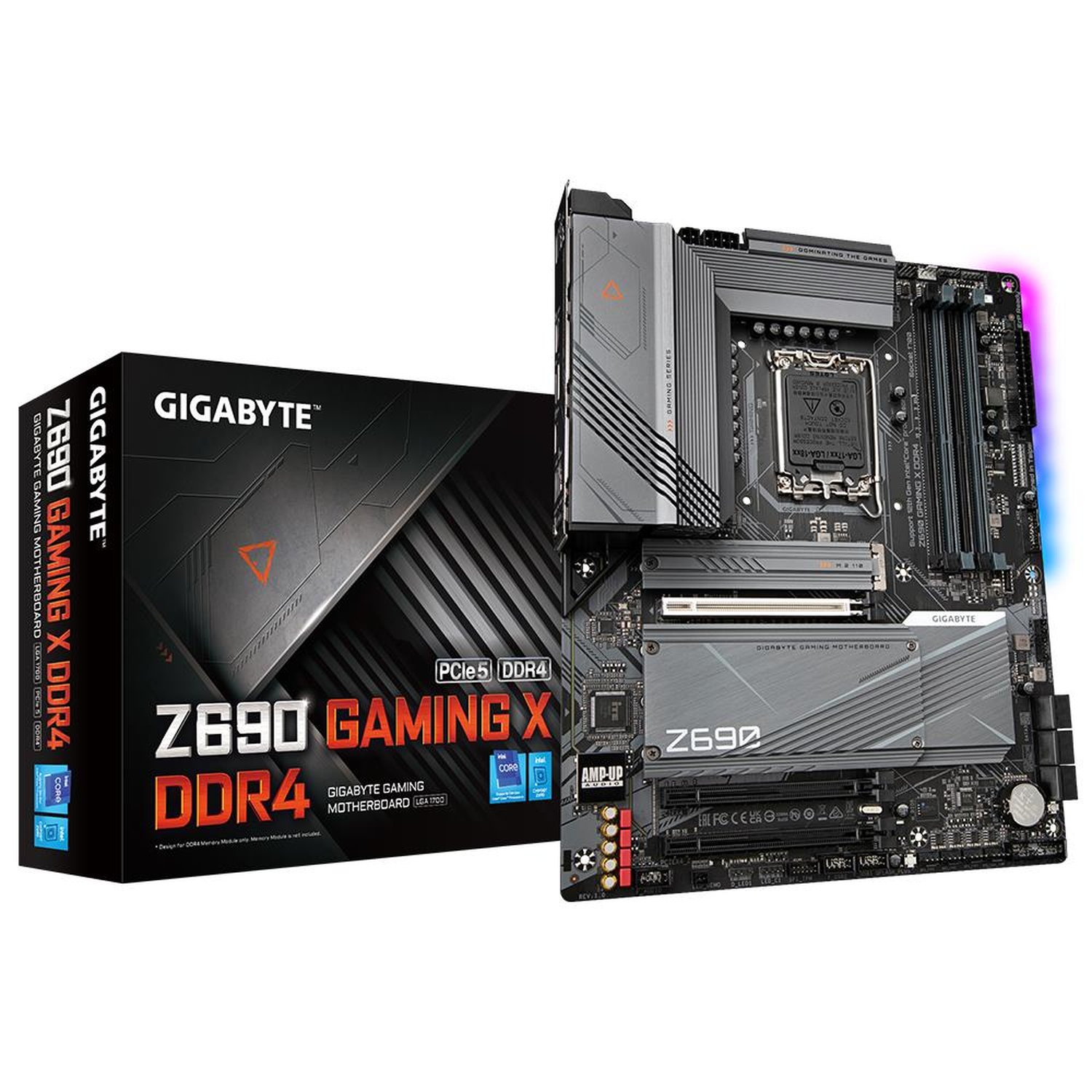 Placa Mae (intel) Gigabyte Z690 Gaming X Ddr4 Lga1700 12° Geracao