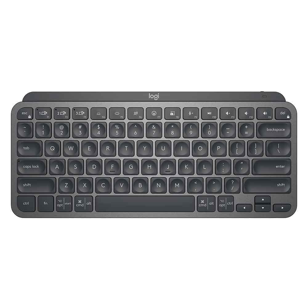 Teclado Sem Fio Mx Keys Mini, Multi-Dispositivo, Bluetooth, Grafite, Layout Us, 920-010505, Logitech
