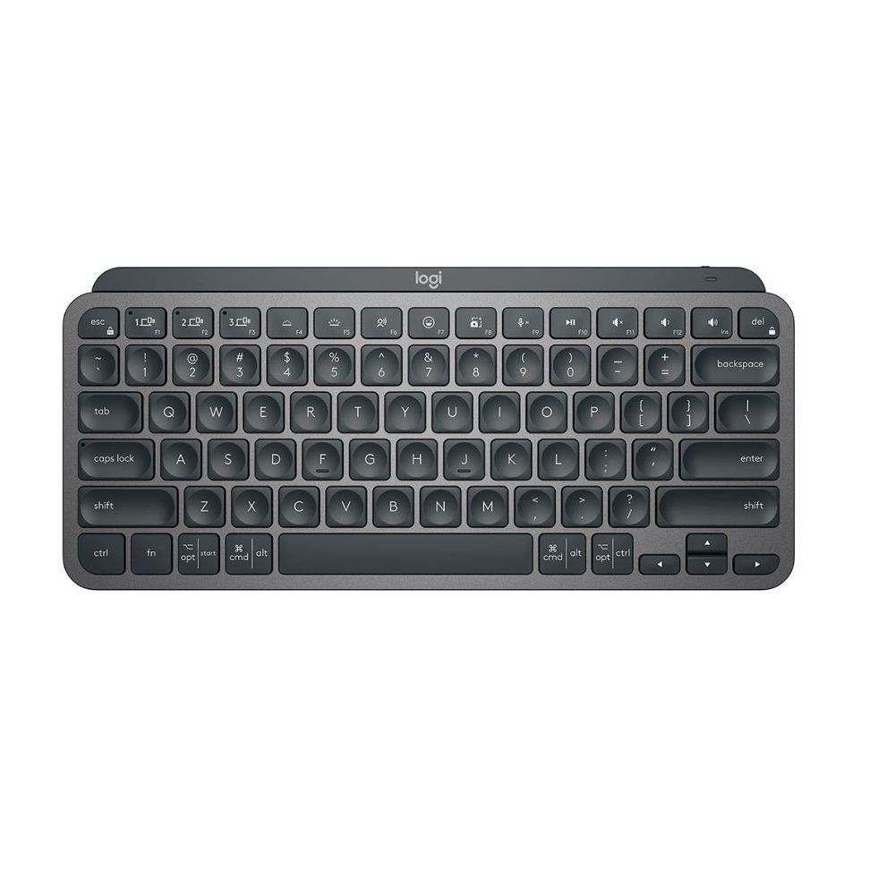 Teclado Sem Fio Mx Keys Mini, Multi-Dispositivo, Bluetooth, Grafite, Layout Us, 920-010505, Logitech