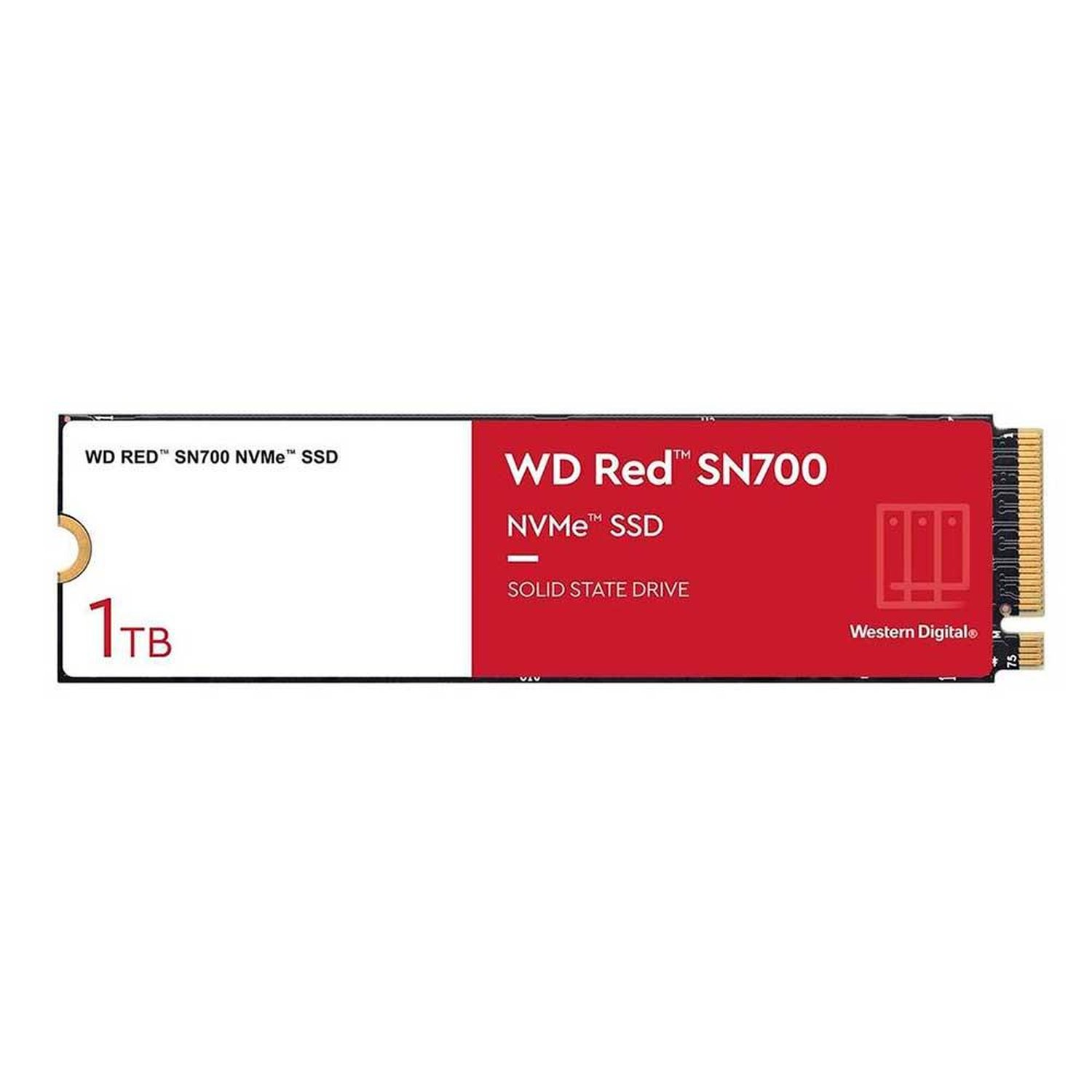 Ssd M.2 2280 Wd Sn700 Red 1tb Nvme - Wds100t1r0c