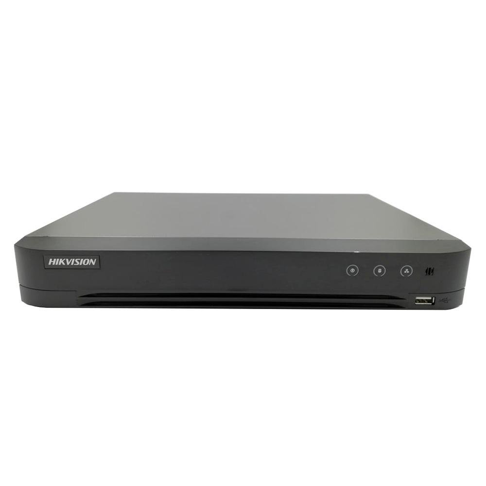 Dvr 4mp Lite 4 Canais Turbo Acusense H.265 Pro+ 1 Sata Sem Hd Ids-7204hqhi-m1/s Hikvision