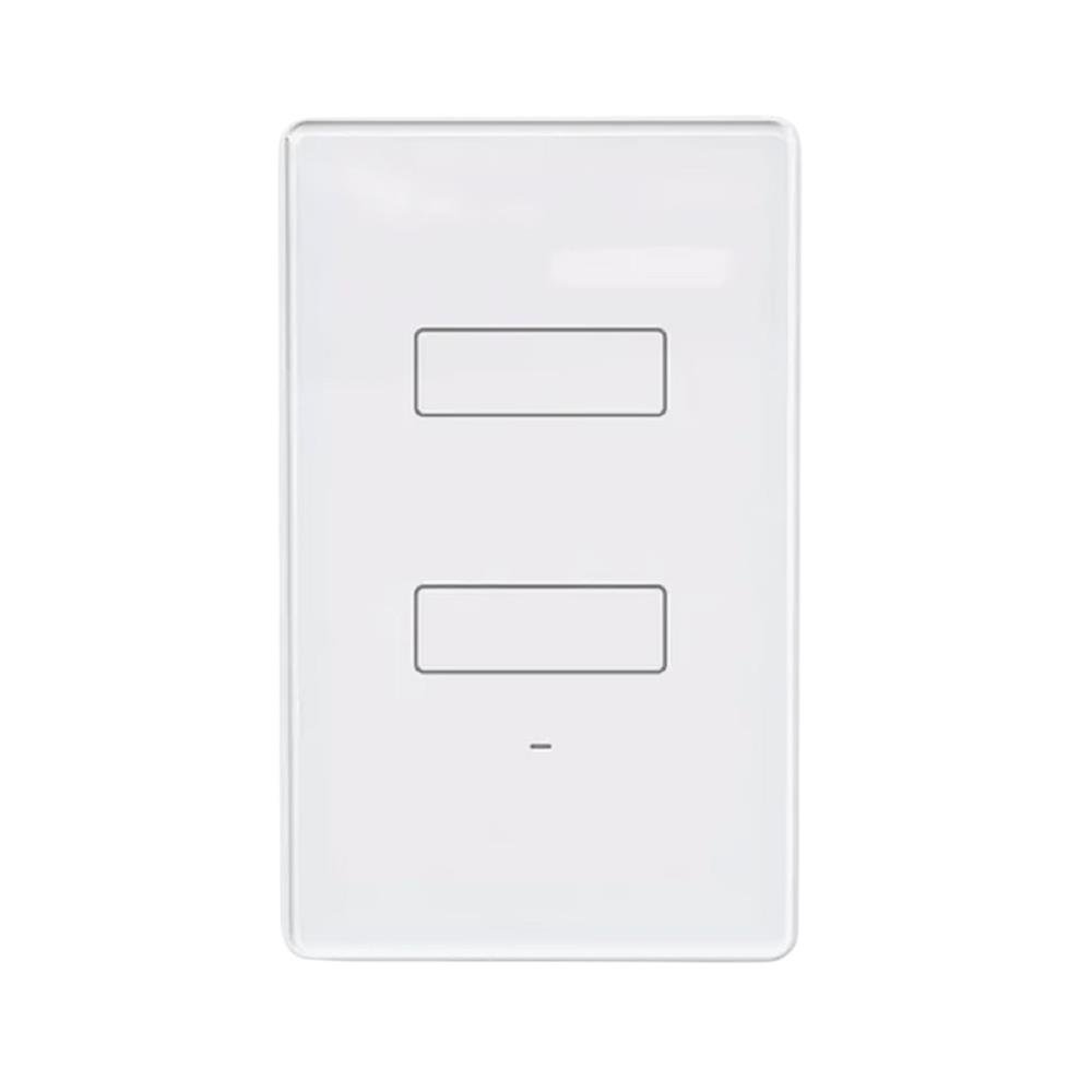 Interruptor Agl Touch Wi-Fi Smart, 2 Teclas, Ip60, Abs, Timer, Agl Home, Branco