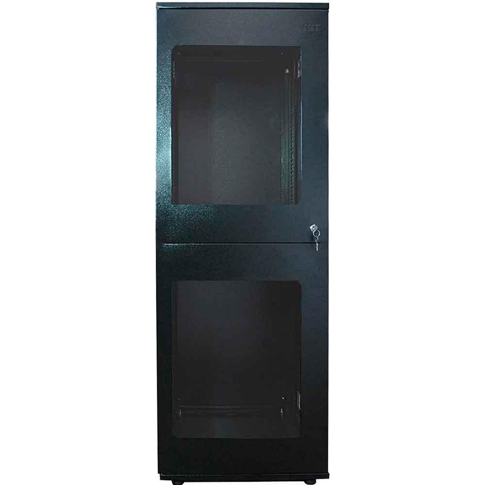 Rack Servidor Max Eletron Padrao 19 Pol 36u X 570mm Acr Solda Piso 4372 (montado)