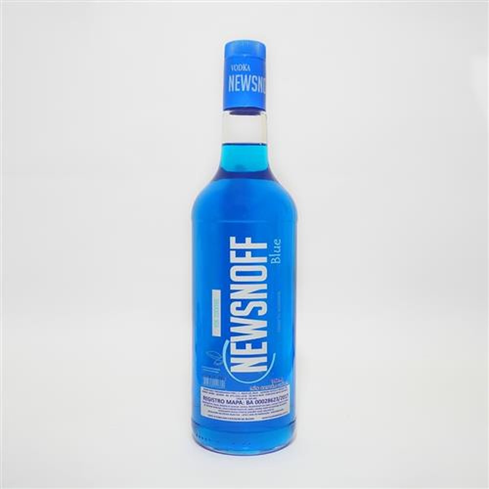 Vodka Newsnoff Blue 960 ml Vidro - Embalagem Contém 6 Unidades