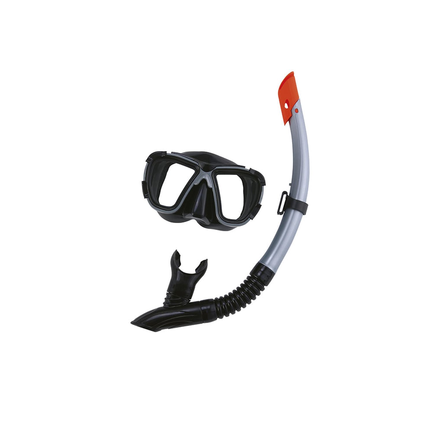 Kit Snorkel + Mascara Hydro Force Cinza Bestway