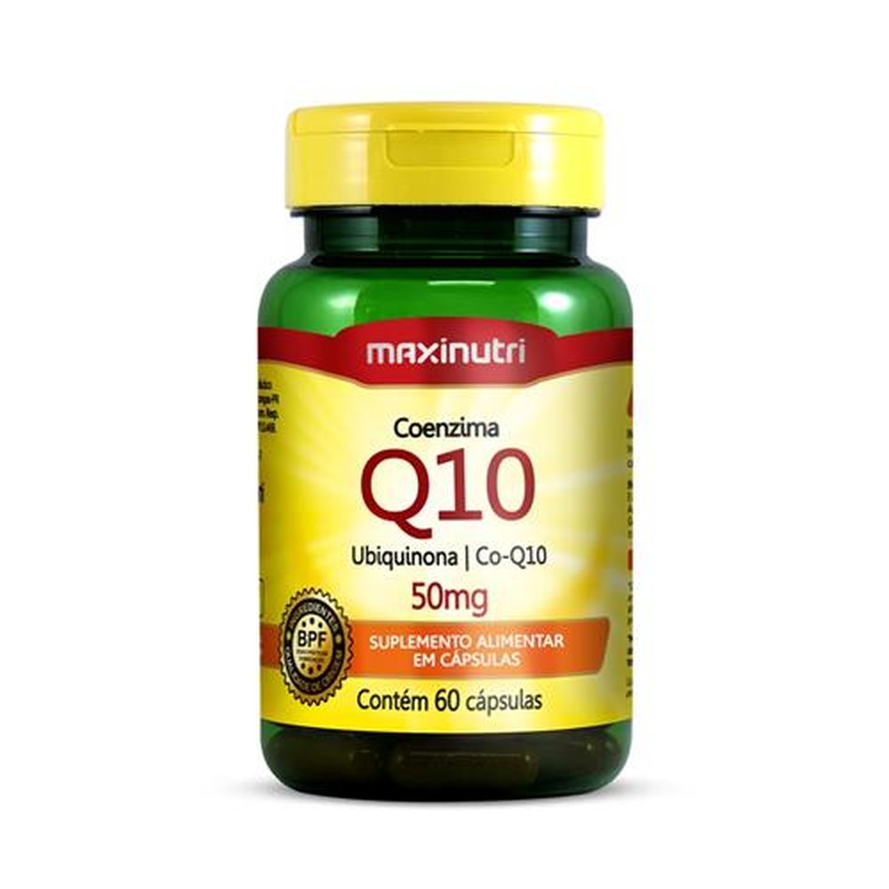 Coenzima Q10 50Mg Maxinutri 60 Capsulas