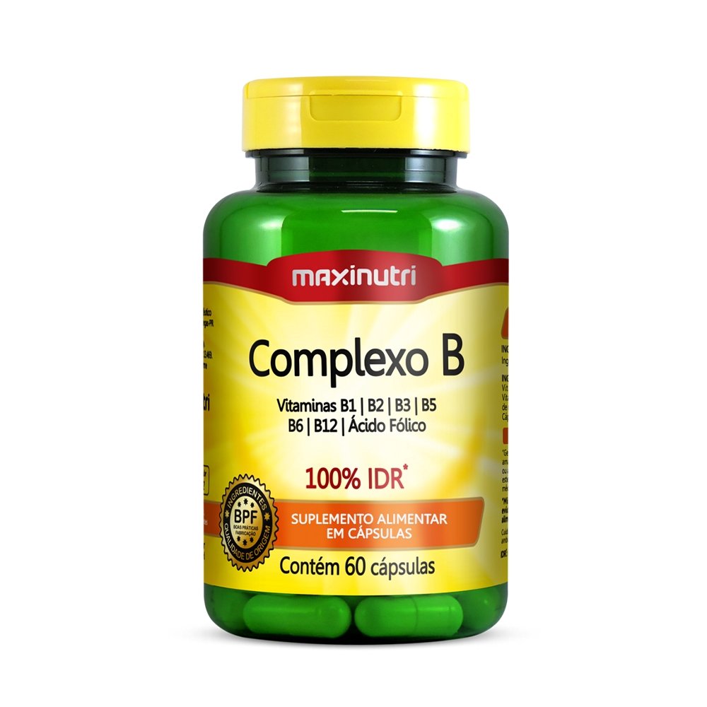 Complexo B Maxinutri 60 Capsulas