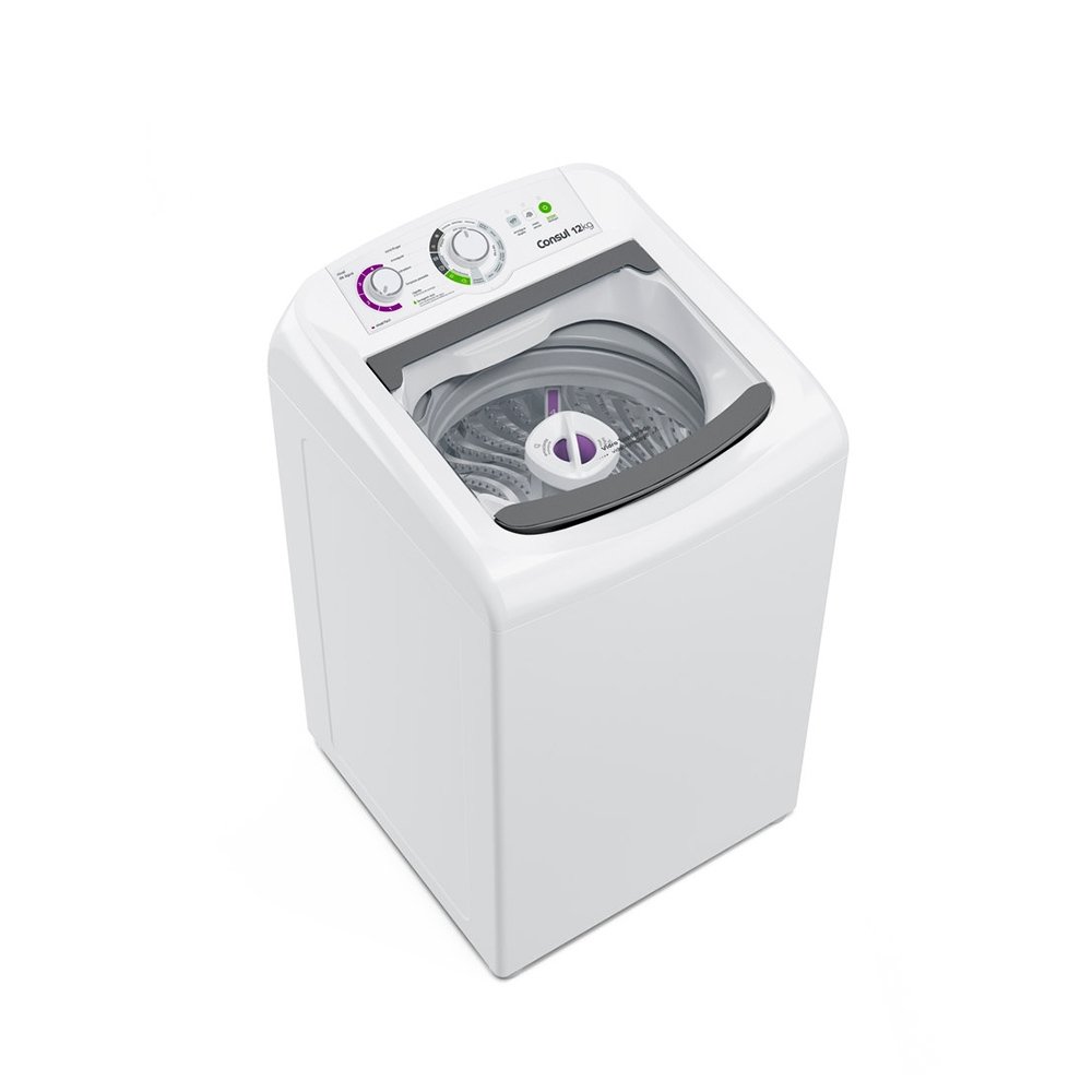 Máquina de Lavar Roupas 12Kg Consul CWH12BB, Branca, 220V