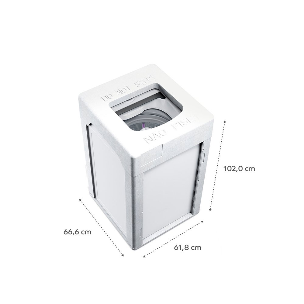 Máquina de Lavar Roupas 12Kg Consul CWH12BB, Branca, 220V