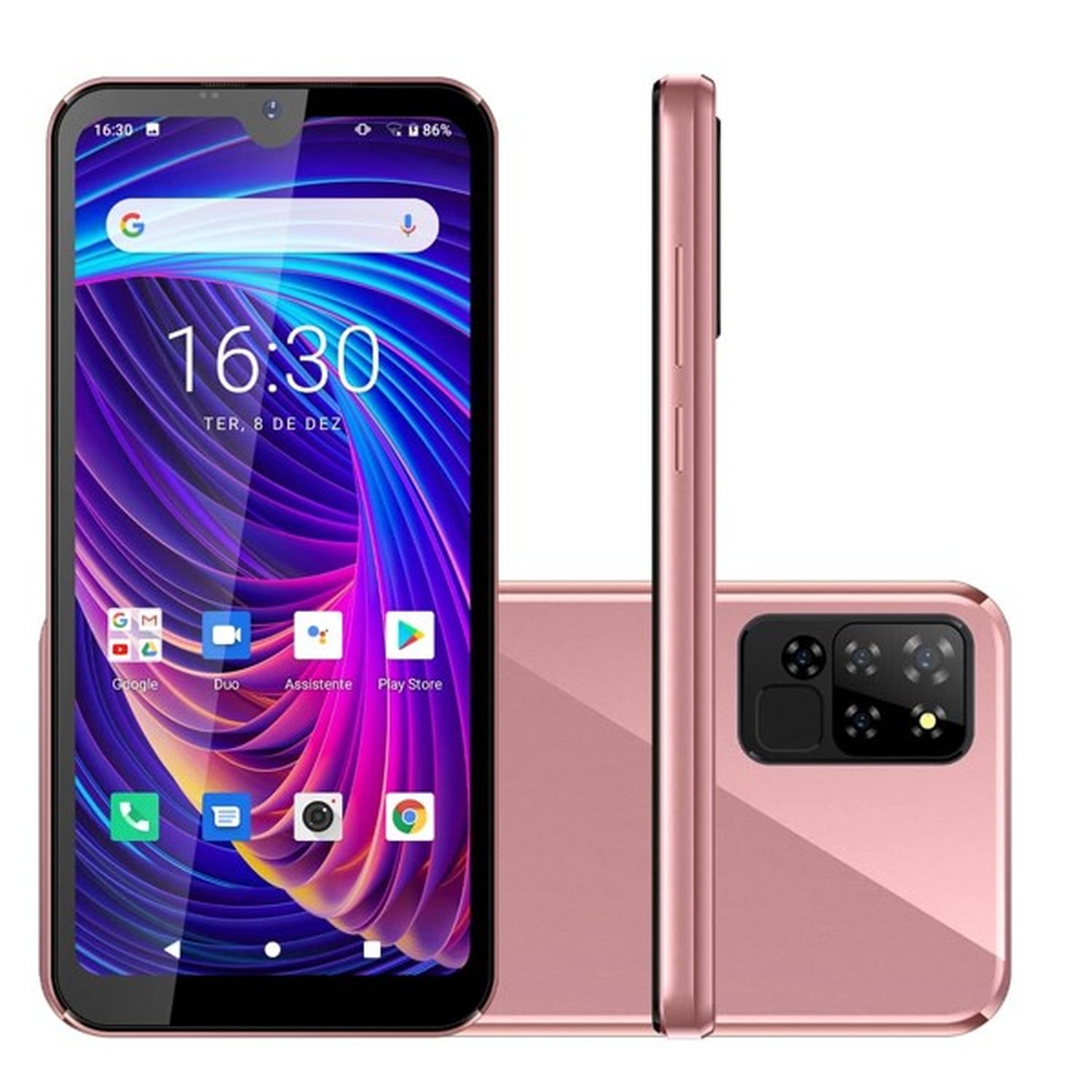 Smartphone Philco Hit P8 64Gb 3Gb Ram - Rosé Gold