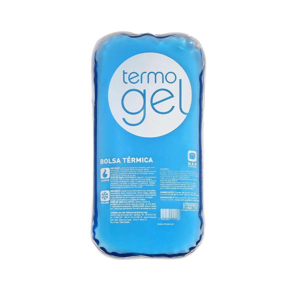 Bolsa Termica Termogel Crystal Frio e Calor 500ml