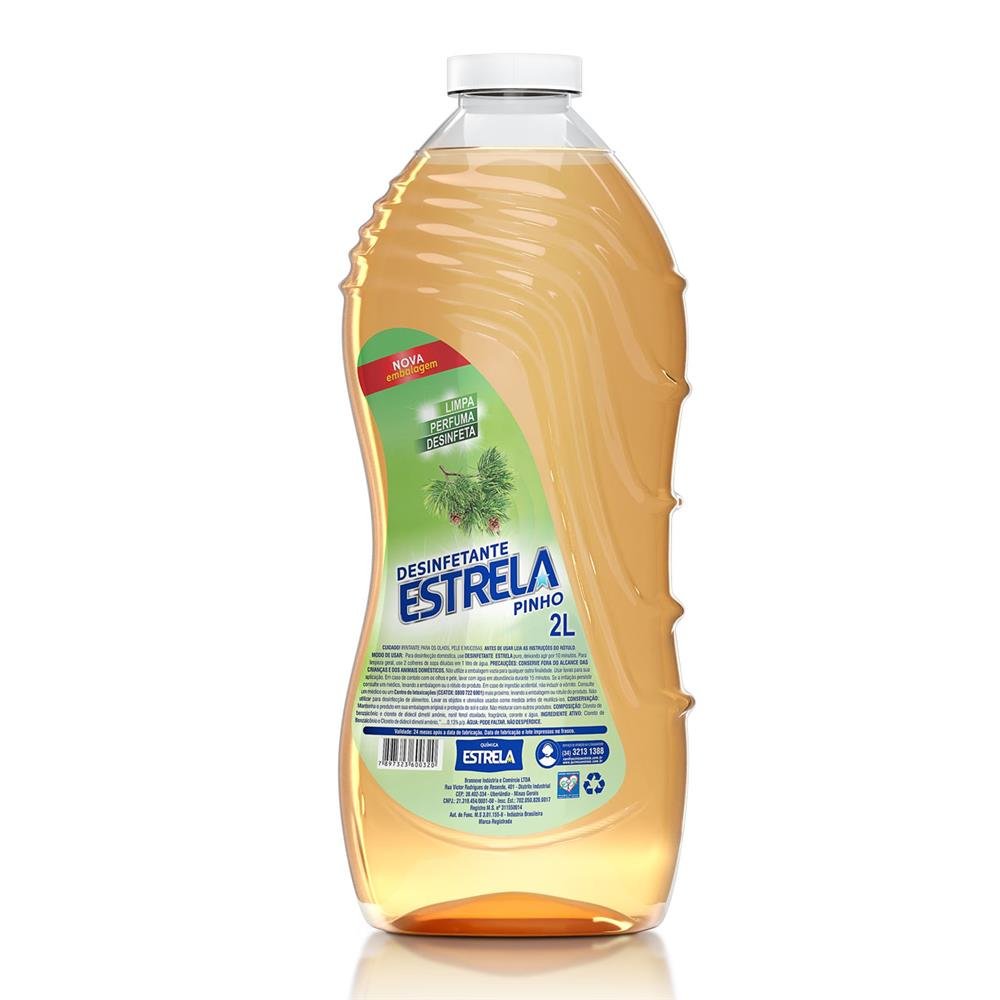 Desinfetante Estrela Pinho 6X2 l