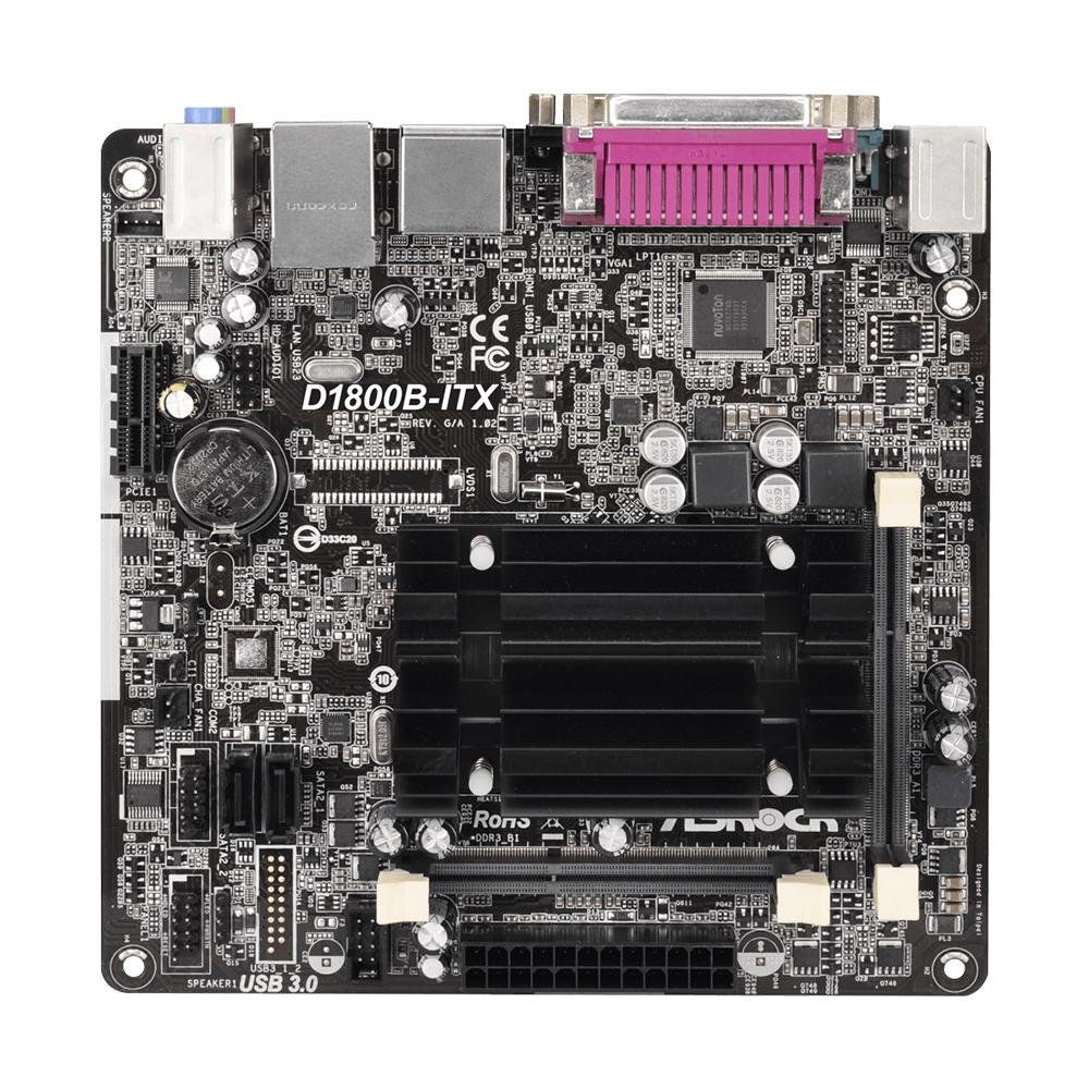 Placa Mae (intel) Asrock D1800b Mini Itx