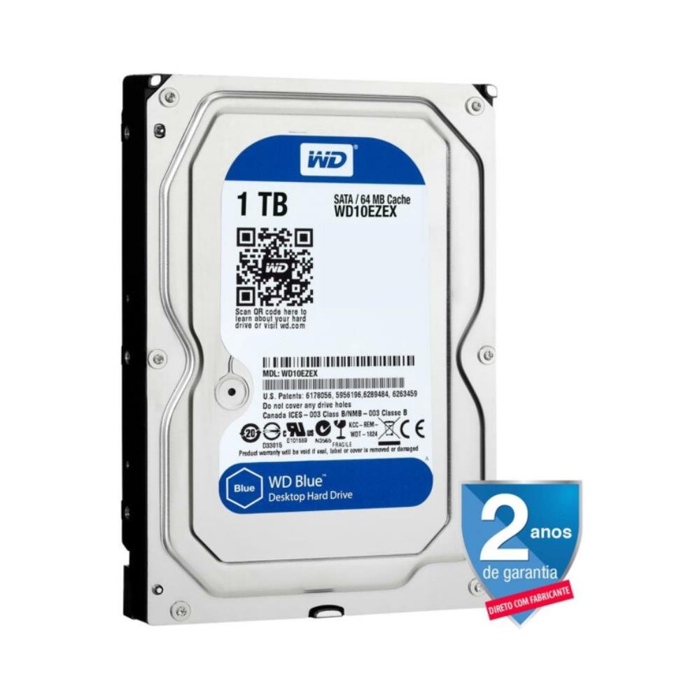 HD 01TB 3,5 Desk WD Blue WD10EZEX PPB