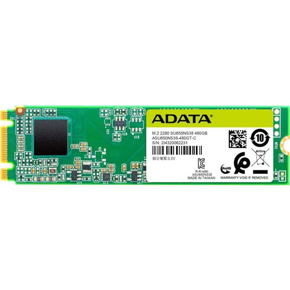 Ssd M.2 2280 Adata 120gb Sata 6 3d Nand - Asu650ns38-120gt-c