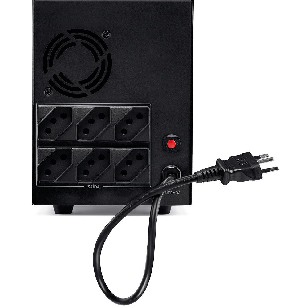 Nobreak Senoidal Intelbras Snb 700 Bi, 700va, 490w, Entrada: 120/220v, Saida: 120v - 4822012