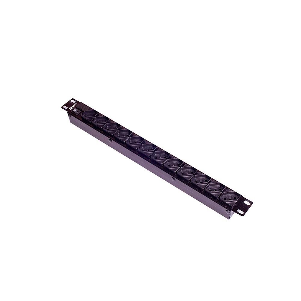 Regua Tomada Rack Regua Rack 12tomadas Cabo 1,10m A2267 Ipec