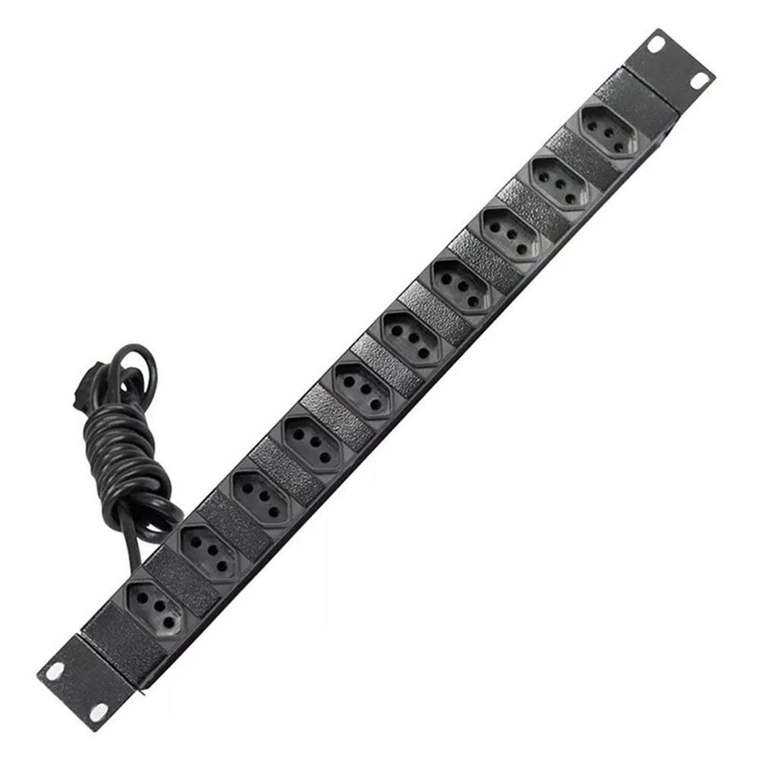 Regua Tomada Rack Regua Rack 10tomadas Cabo 1,10m A2294 Ipec
