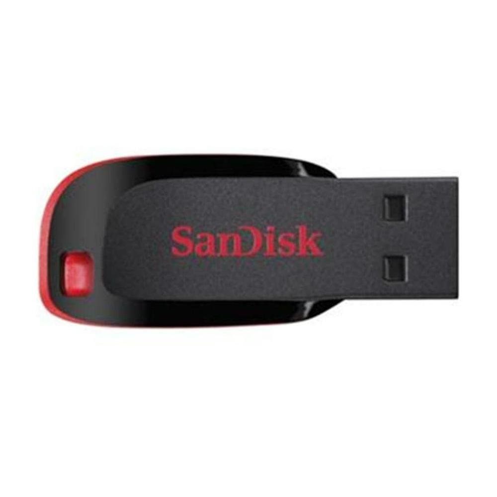 Pen Drive Sandisk Cruzer Blade Sdcz50 16gb Pto- Sdcz50-016g-b35
