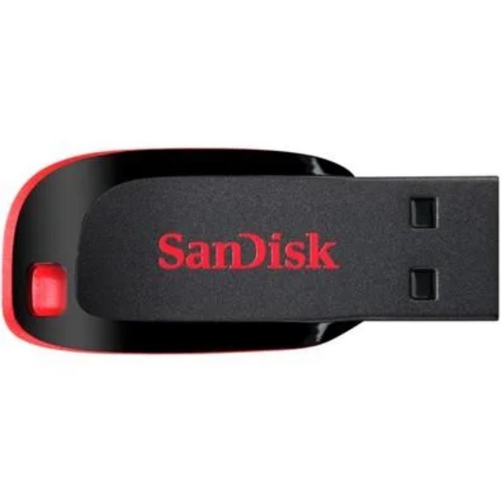 Pen Drive 16Gb Cruzer Blade Sandisk Usb 2.0 Preto