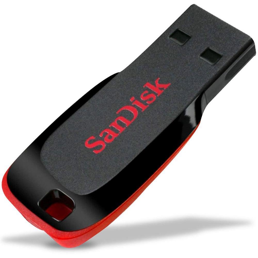 Pen Drive Sandisk Cruzer Blade Sdcz50 16gb Pto- Sdcz50-016g-b35
