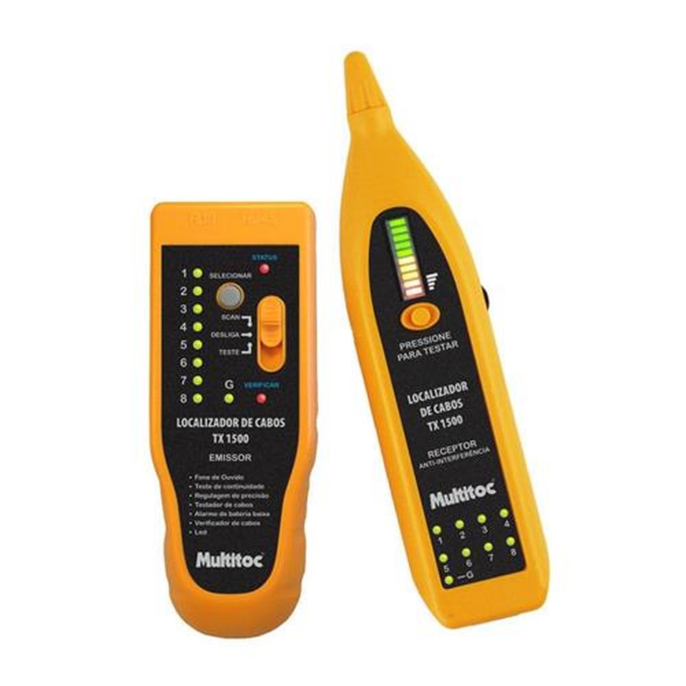Kit Testador Localizador De Cabos Tx 1500