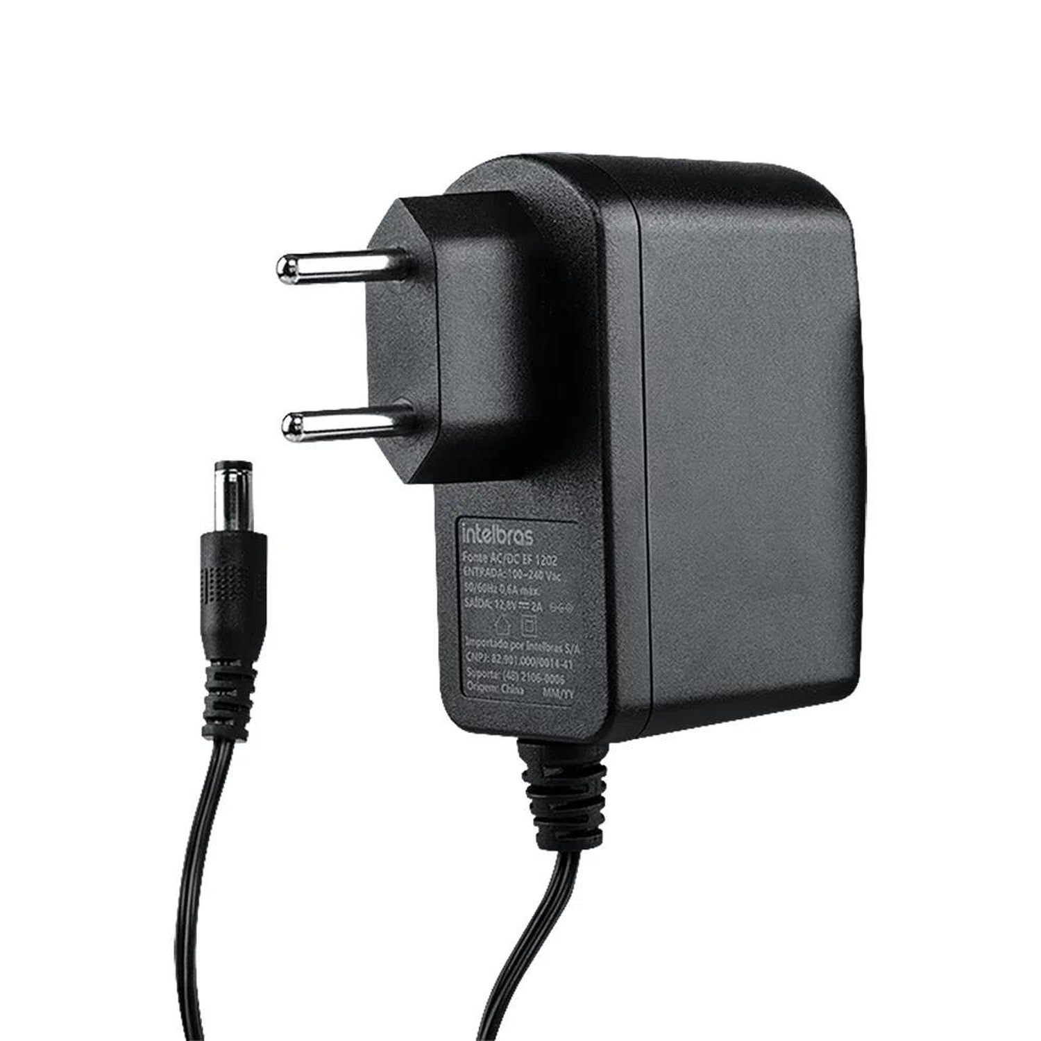 Fonte De Alimentação Intelbras Ef 1202 Ac/Dc 12V