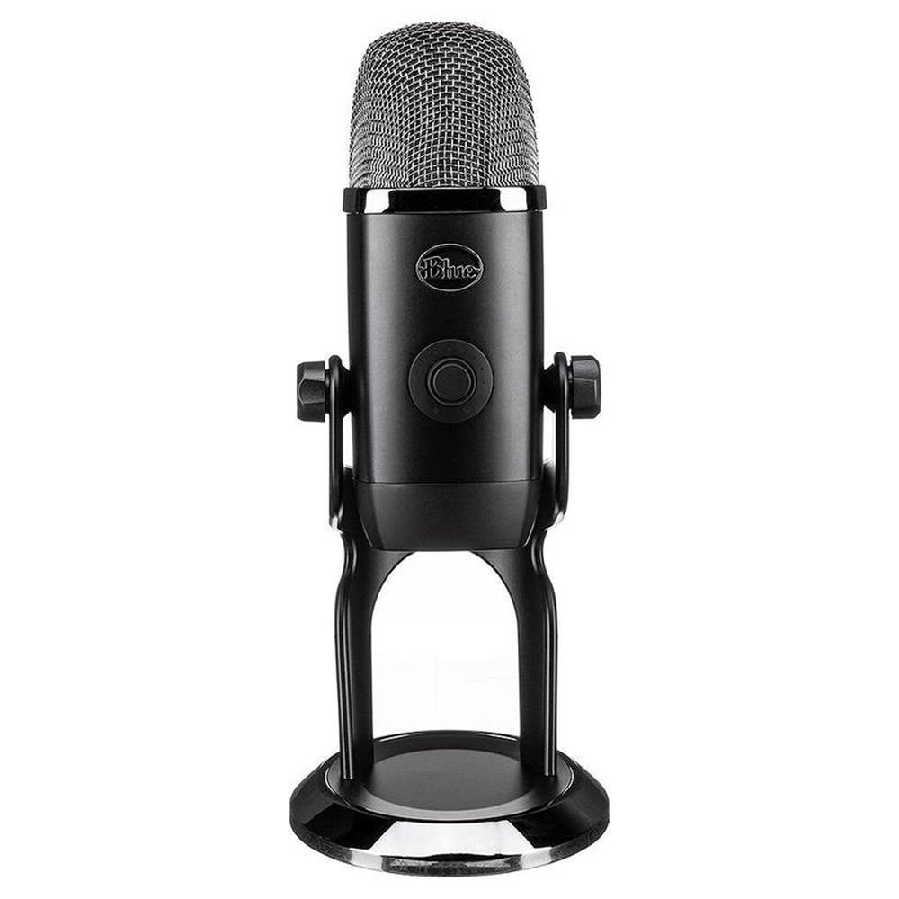 Microfone Condensador Usb Logitech/blue Yeti X Preto