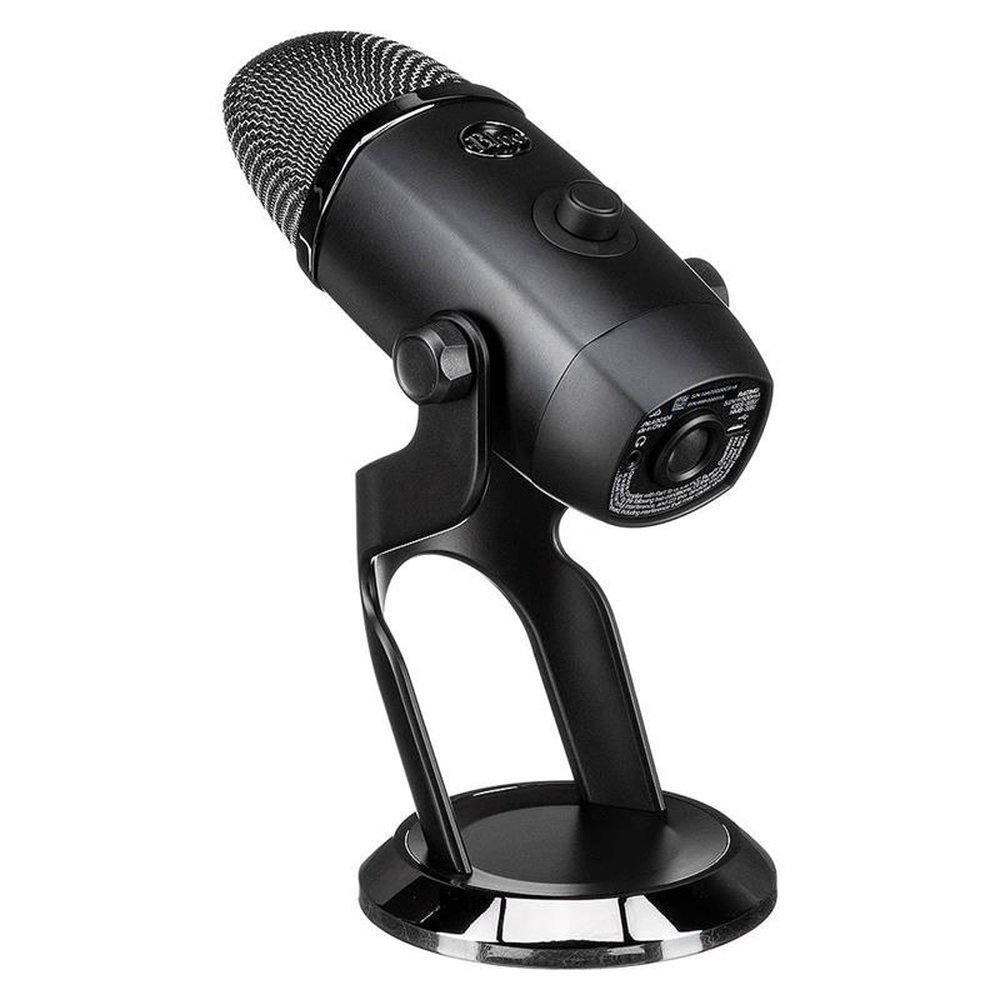 Microfone Condensador Usb Logitech/blue Yeti X Preto