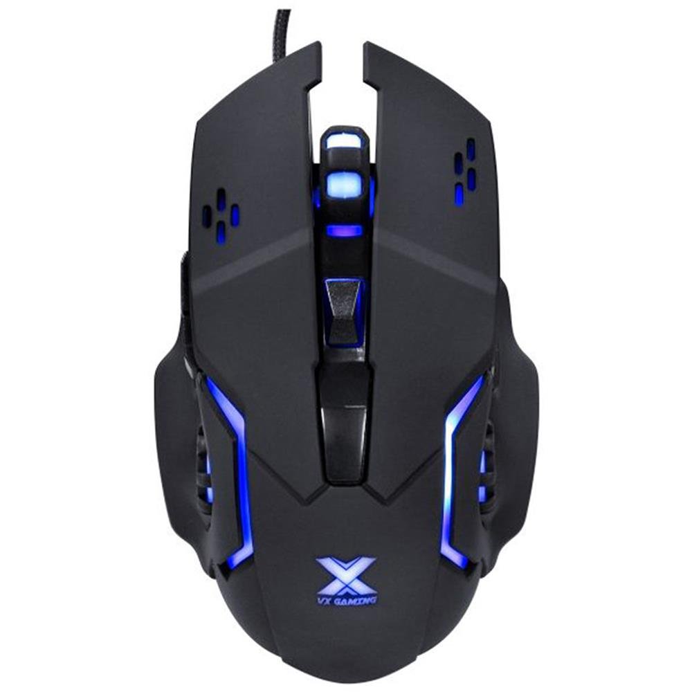 Gaming Mouse Gamer Vinik Vx Gaming Galatica 2400dpi Led Azul