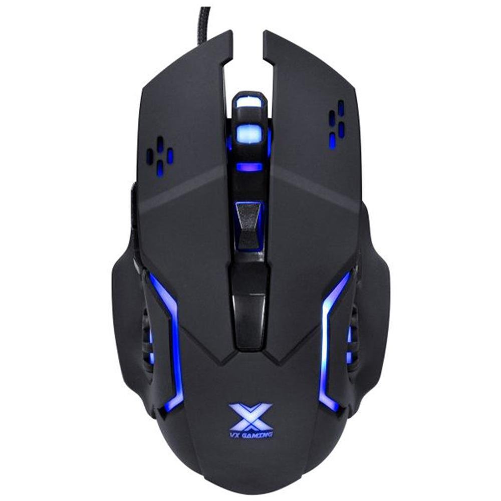 Gaming Mouse Gamer Vinik Vx Gaming Galatica 2400dpi Led Azul