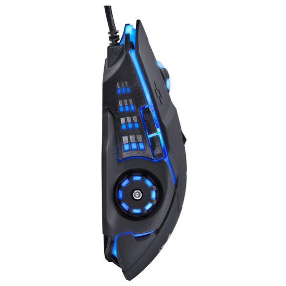 Gaming Mouse Gamer Vinik Vx Gaming Galatica 2400dpi Led Azul