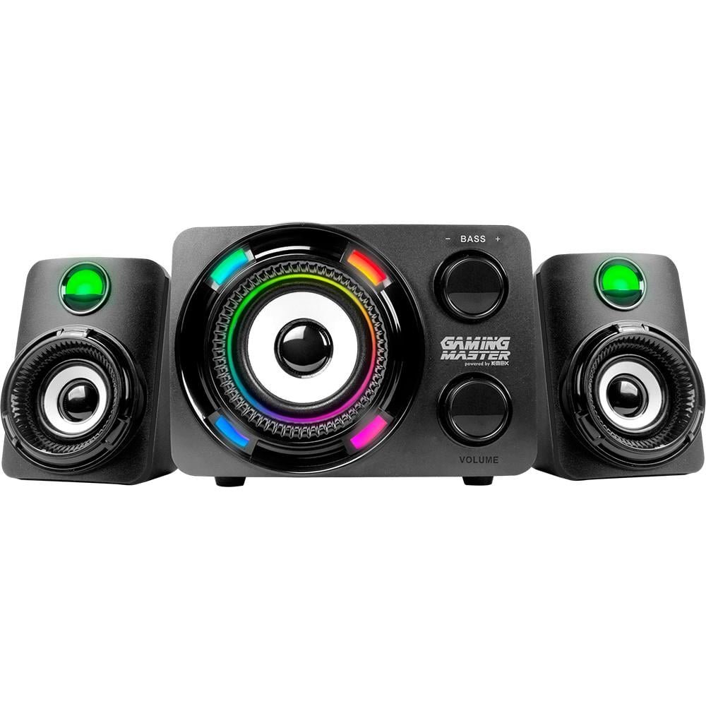Caixa de Som KMex Gamer SS9800 Usb Preto