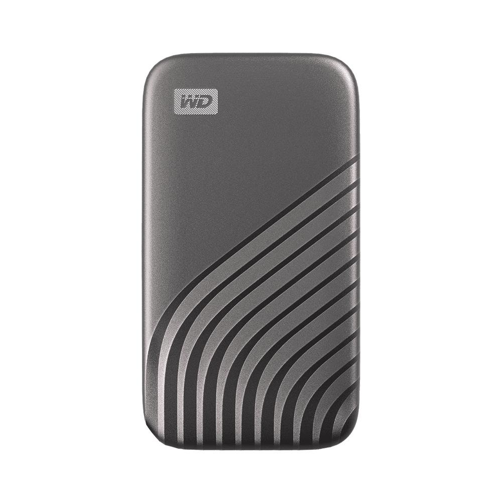 Ssd Externo Wd My Passport 2tb 2,5" Usb 3.2 - Cinza - Wdbagf0020bgy-wesn