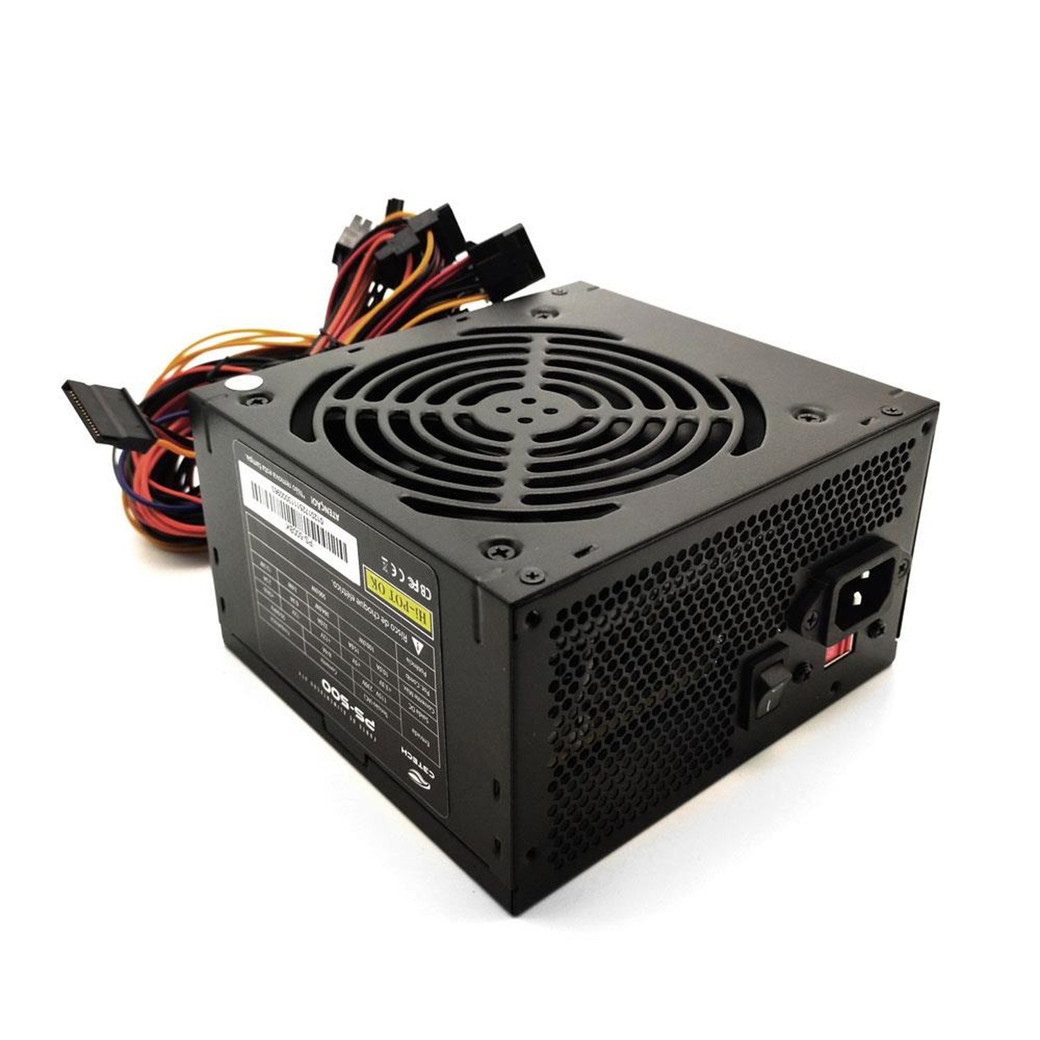 Fonte 500w Fonte C3tech Ps500bk 500w 4patx