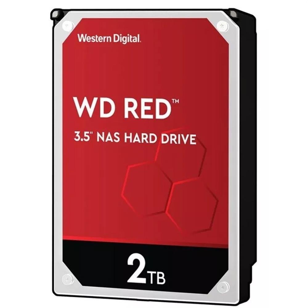 Hdd Wd Red 2 Tb Nas Para Servidor 24x7 - Wd20efax
